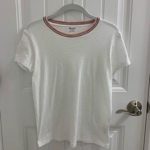 Madewell Women’s White Crew Neck Tee / Size Xs